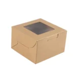 Custom Printed Window Cupcake Boxes
